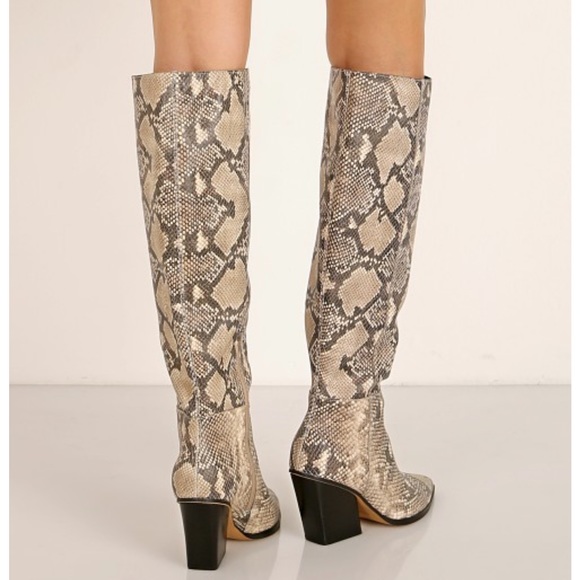 Dolce vita Isobel snakeskin boot - Picture 4 of 6